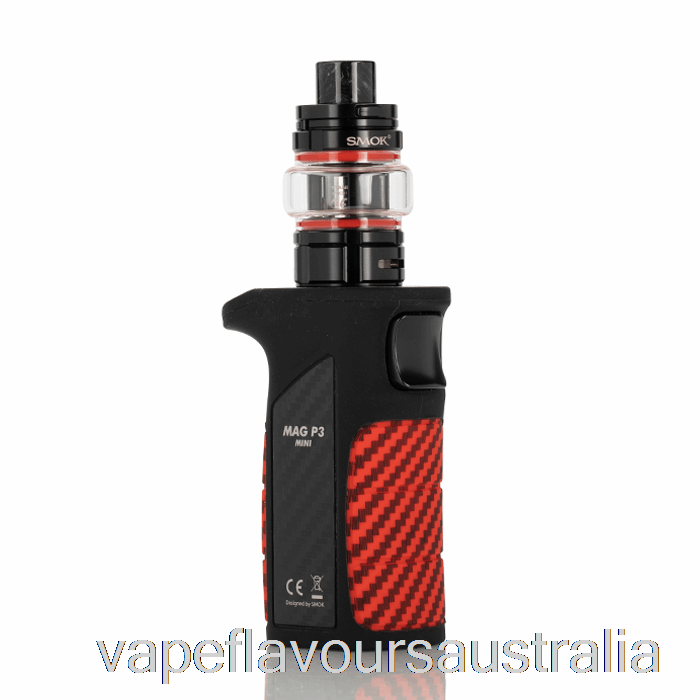 Vape Nicotine Australia SMOK MAG P3 MINI 80W Starter Kit Black Red